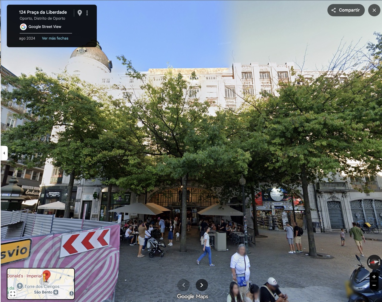 Fachada — vista lateral